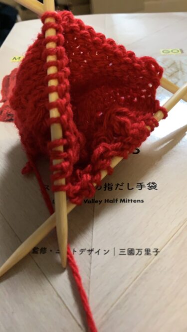 簡単手作りキムチと編み物始めました。